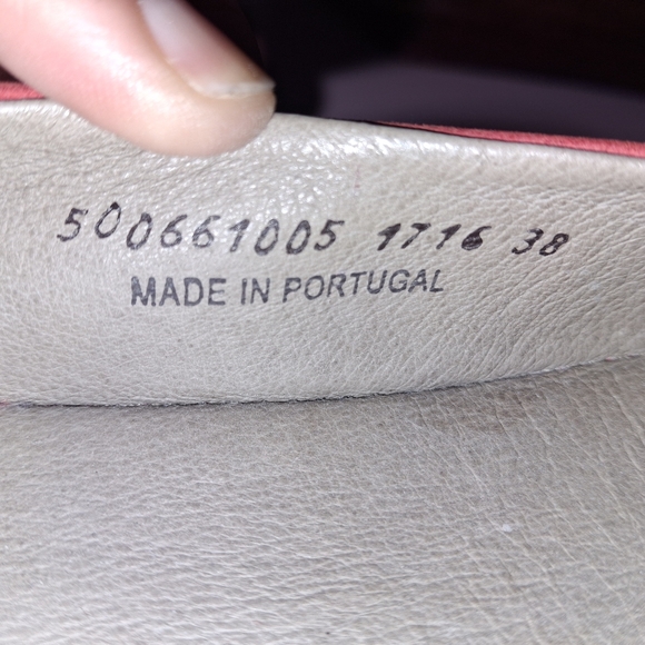 Fly London "Bana661Fly" Red Shoes - Picture 7 of 8